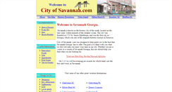 Desktop Screenshot of cityofsavannah.com