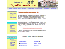 Tablet Screenshot of cityofsavannah.com
